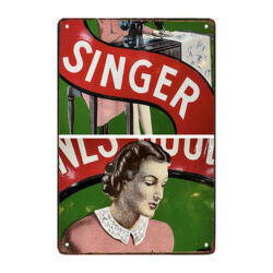 placa de cantante de metal