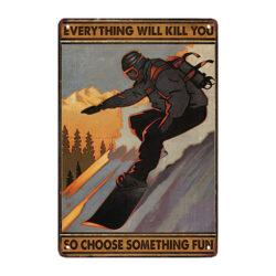 placa de snowboard de metal