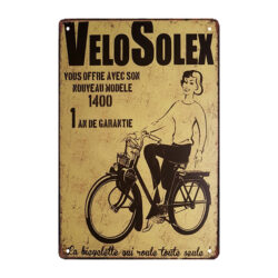 placa de metal solex