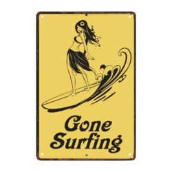 placa de surf de metal