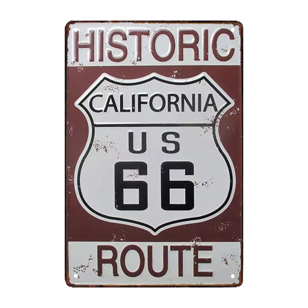 placa metalica de la ruta 66 placa metalica de la ruta 66
